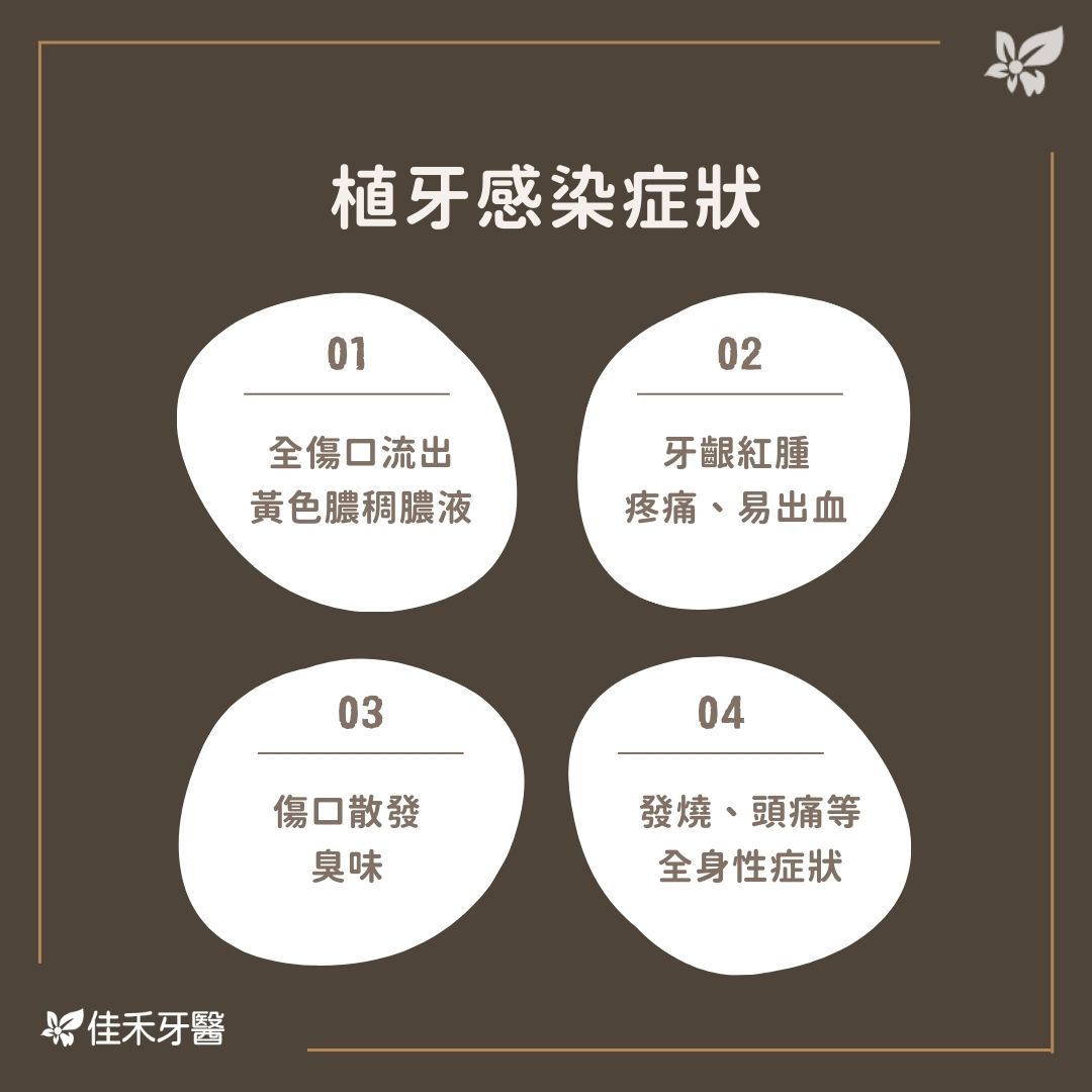 植牙感染症狀